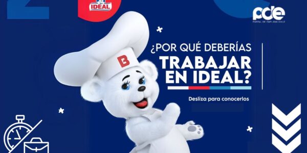 Empleo en IDEAL para personal con o sin experiencia