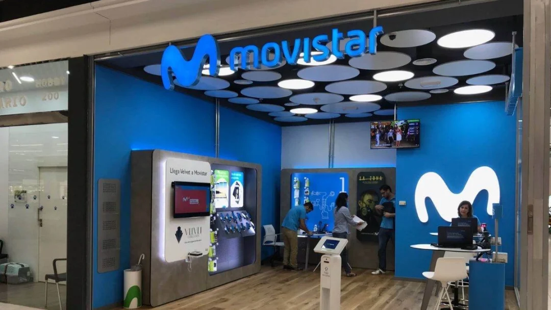 Vendedor tienda para movistar